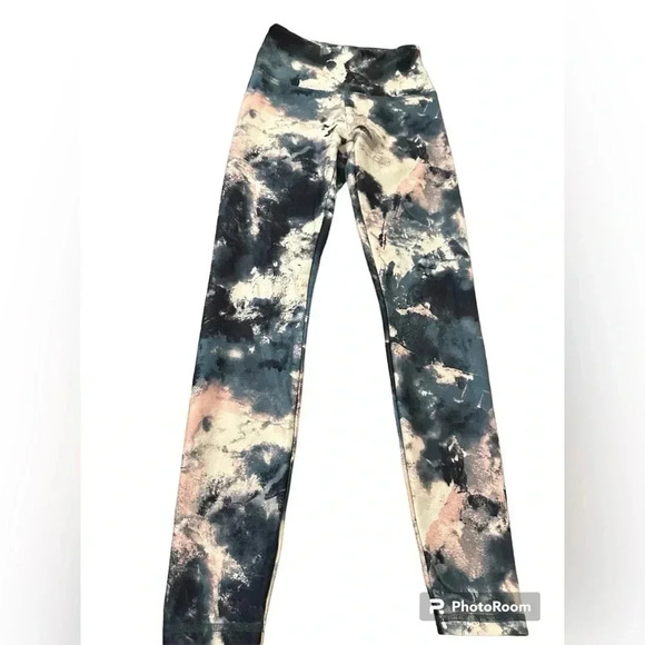 Balance Collection Pants - Marika Balance Collection Tie Dye Watercolor Leggings Women's Small